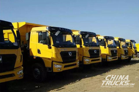 150 XCMG Mineral Dumpers Shipped to China Largest Colliery