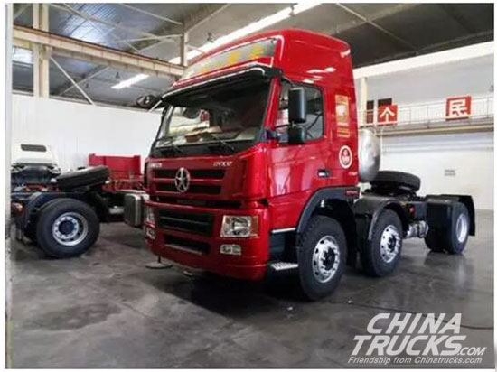 Dayun Launching CNG Truck with 750/995L Large Volume Cylinder 