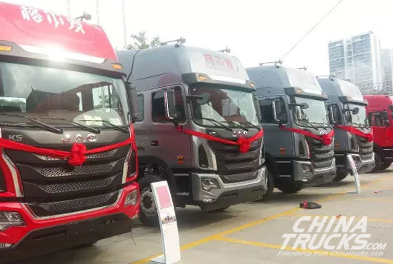 JAC GALLOP K5 with Yuchai 6K Engine Debut in Nanning