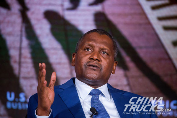 Dangote Group Partners Sinotruk to Roll Out Assembled-in-Nigeria Trucks 