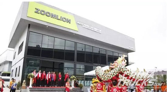 ZOOMLION First Overseas Standard 4S Store Opened in Thailand