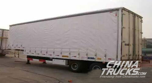 CIMC Van Semi Trailers Exported to Thailand in CKD Mode