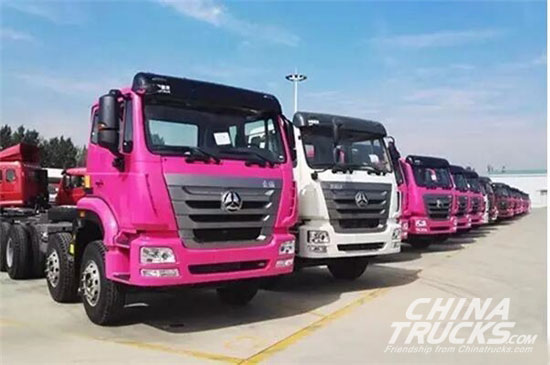 Time to Change a New Truck! Which One Are You Interested in These 6x4 Light-weighted Tractors?