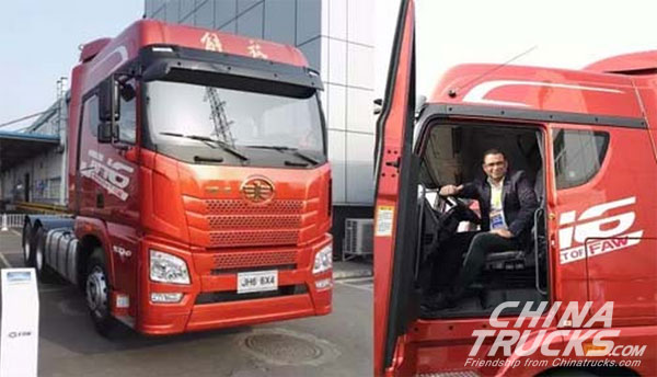 FAW Exported Products Thumbed up by Overseas Clients