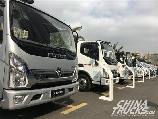 Foton Heavy-Duty Truck Sales Up 108% in February