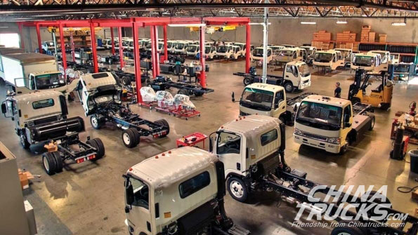 JAC Chassis Cab to be Adopted by Greenkraft's Newly Opened Plant