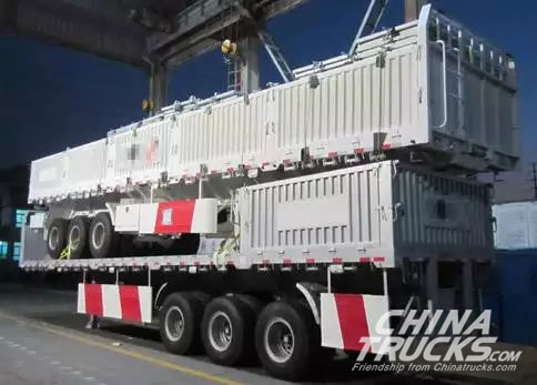 CIMC TONGHUA Delivers Export Semi-trailers to Parkistan 