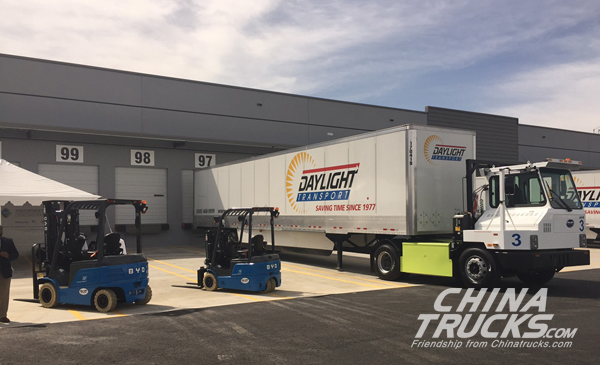 BYD Delivers the first 27 Zero Emissions Trucks in USA