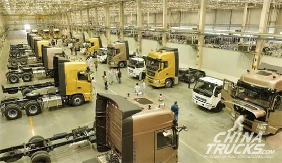 Simplified Dongfeng KX Completes Trail Assembly and Rolls Off Line