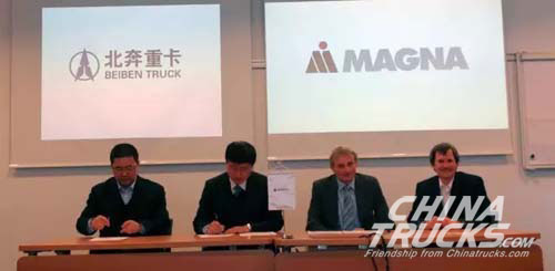 Beiben Signs a Strategic Cooperation Agreement with Austria ECS