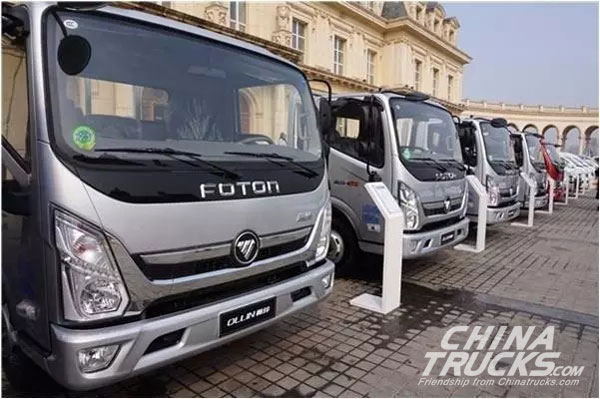 Foton Ollin CTS Remains the Hottest Segment for Light Truck Industry, Up by 15% 