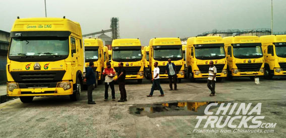  SINOTRUK LNG Trucks’ Presence in Africa Continues to Grow