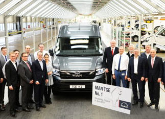 First MAN TGE rolls off the line in Poland