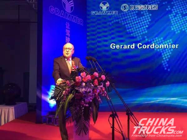 Joint Venture Established by Grammer AG and SHACMAN Grandly Opens