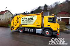 Volvo Introduces Self-driving Garbage Truck