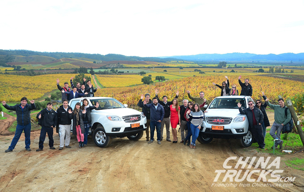 Jump 580% 728 Units of JAC Frison Pick-up Exported in Total