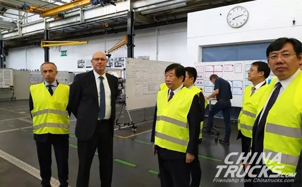 Weichai Chairman Heads a Delegation to visit MTU and MAN