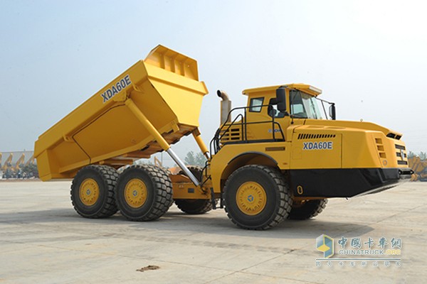 XCMG XDA60E Articulated Dump Truck Rolls off the Line