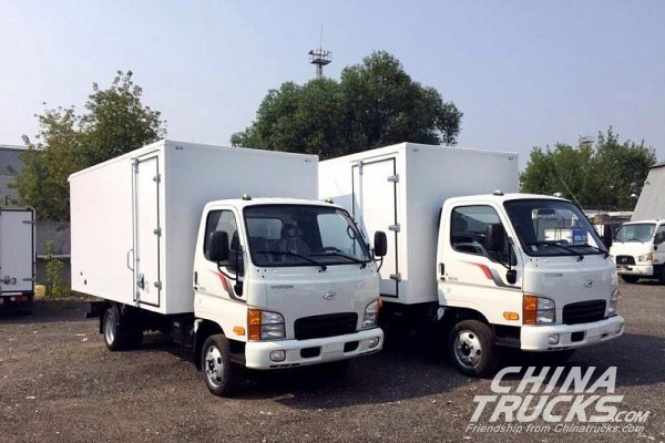 Truck Hyundai HD35 City Began Its Sales in Russia