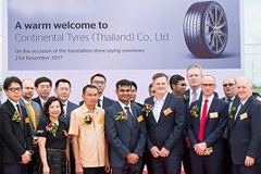 Conti's Tire Plant Construction in Thai on Schedule
