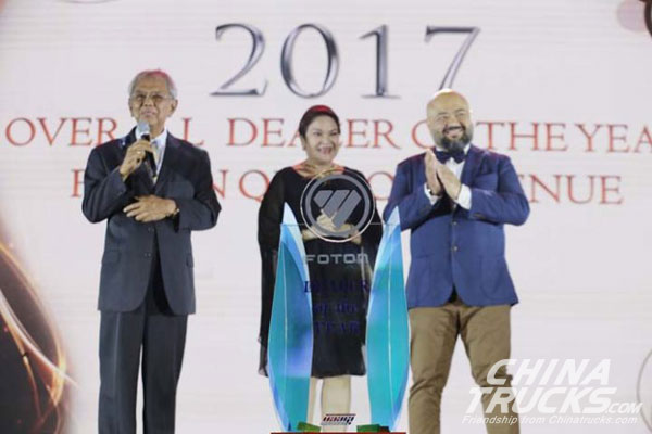 Foton Philippines Rise with 18.5-percent growth in 2017 for Passenger and Light