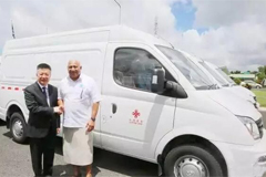 SAIC Maxus 200 Units V80 Arrive in Fiji for Operation