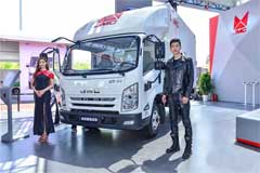 JMC Unveils a Light-duty Truck and an Electric Truck at Auto China 2018