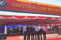 Sinotruk CDW Opens Flagship Store in Mandalay, Myanmar