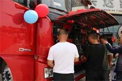 100 XCMG HAVAN G7 LNG Trucks Delivered to Customers for Operation