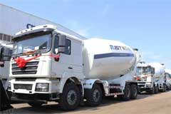 1,000 Units Shaanxi Automobile and Ruijiang Concrete Mixers Delivered  