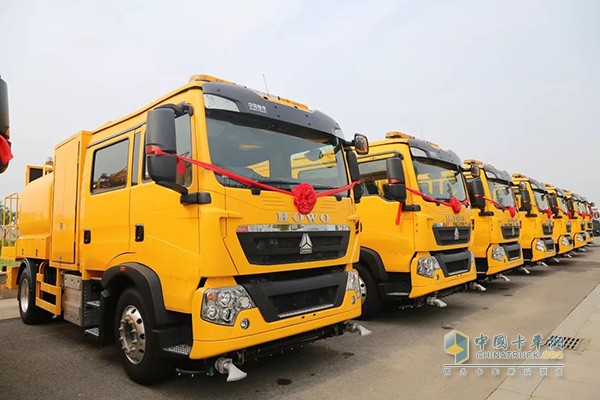 Sinotruk Launches Eight Models to Support China’s Battle for Blue Skies