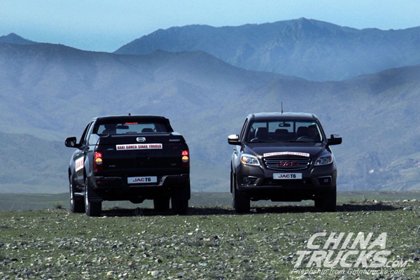 JAC T6 Ranks in No.3 in Pickup Exportation among Chinese brands