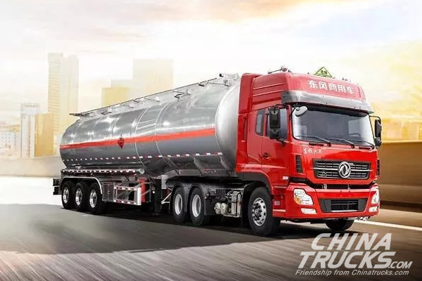 Dongfeng Kinland Truck for Transporting Hazardous Materials to Hit the Market