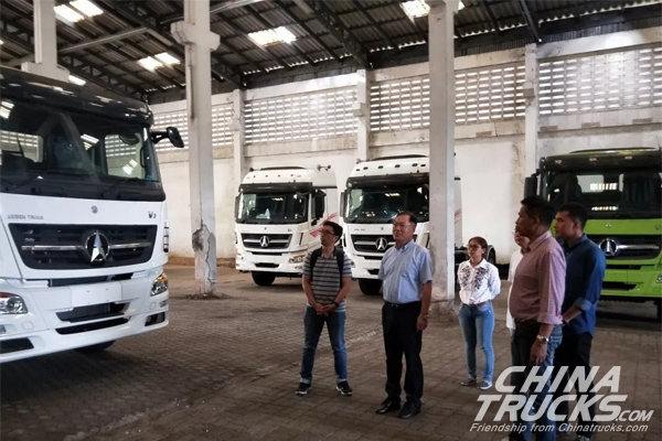 Beiben Led an Exploratory Tour in Thailand