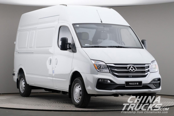IAA 2018: SAIC Showcases Battery-electric Maxus EV80 Van Range