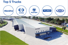 Foton Comes the Third Truck Brand in Philippines for 2018