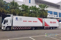 SAIC Hongyan 20-meter GENLYON C500 Truck Continues to Gain Popularity in Market