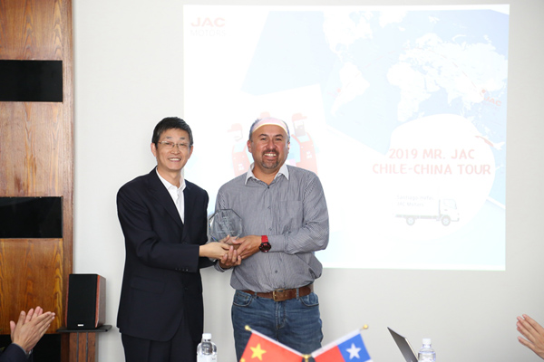 Mr.JAC of Light Duty Truck Started Their China Tour
