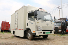 Jiefang J6F 4.5T 4.21m Single Row 82.43kWh Electric Cargo Truck+LVKONG Power