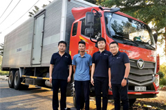 Foton Delivers First 8 Logistics Trucks to Vietnam BEST EXPRESS