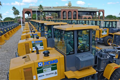 XCMG Delivers 200 Construction Machinery to Brazilian Government