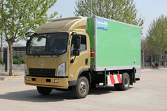 SHACMAN X9 129HP 4X2 4.05m Refrigerator Truck 