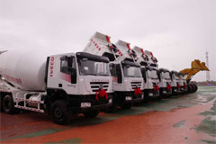 SAIC Hongyan Trucks Participated in the Construction of China-Lao Railways