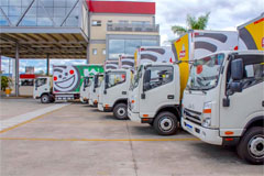 JAC Electric Light Trucks N55EV Start Operation in Brazil