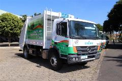 Refuse trucks with Allison automatic transmissions debut in Bauru