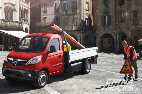 Foton Motor and Piaggio Group Jointly Introduce New Porter NP6 City Truck to the
