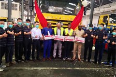 First SAIC Hongyan CKD Heavy-duty Truck Assembled in Tanzania