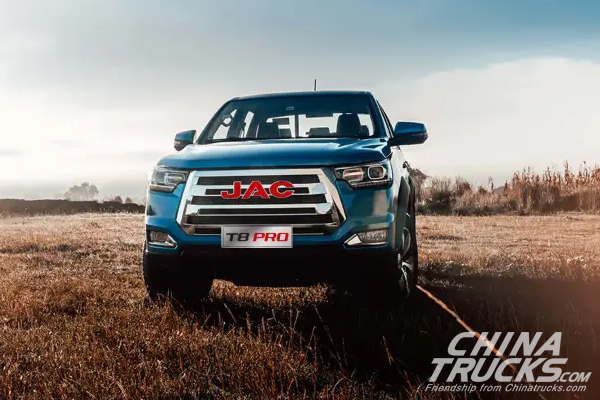 JAC Motors Officially Introduces Its T8PRO Pickup to Global Market