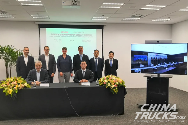 Great Wall Acquires Daimler AG’s Plant in Brazil