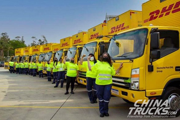 30 JAC Electric Light Trucks Were Delivered to Brazil